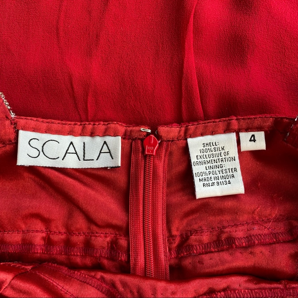 Scala Gemstone Chiffon Dress - Picture 6 of 10